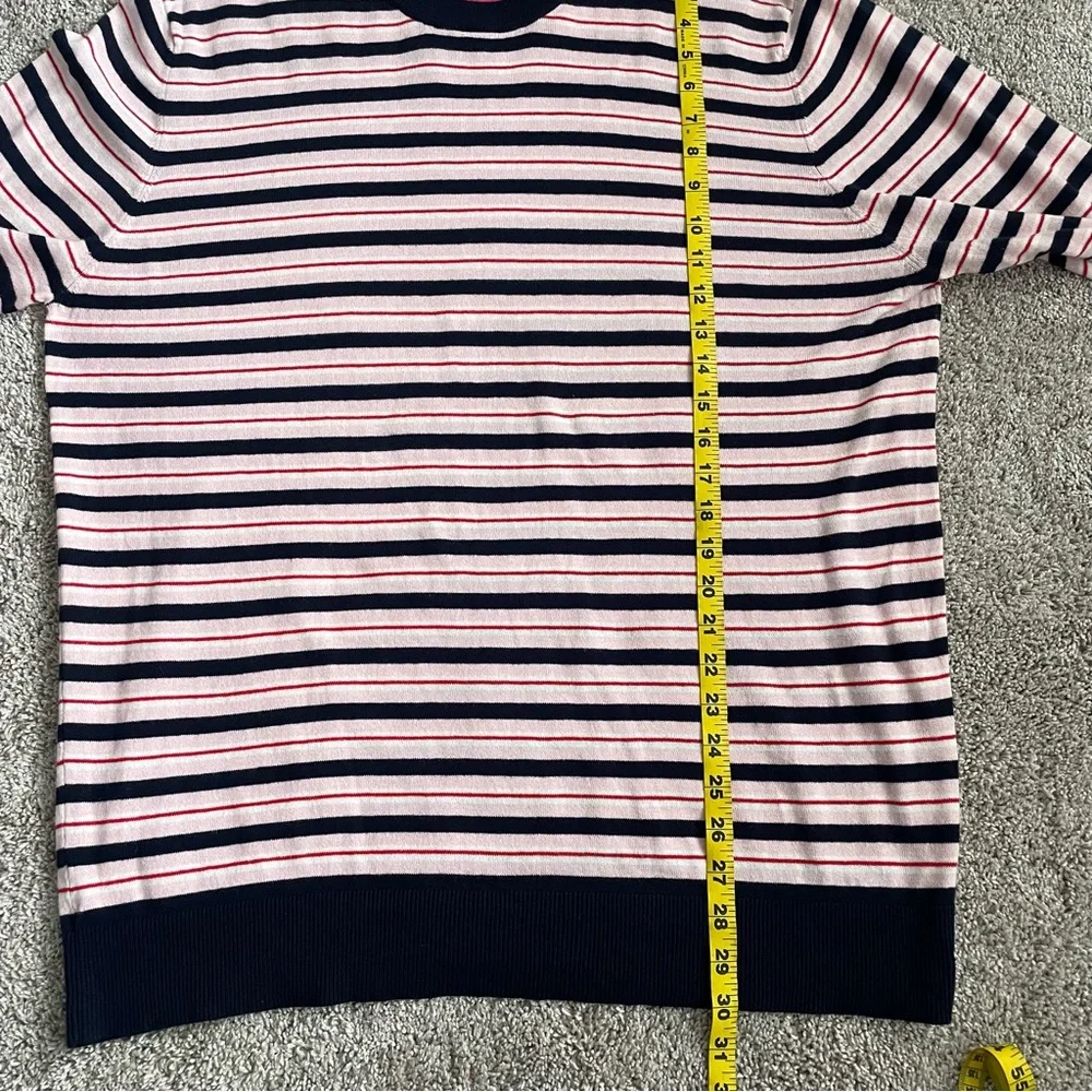 Scotch &Soda Cotton Wool Blend Striped knitted Sweater Pullover XXL BlackPink - Picture 15 of 16